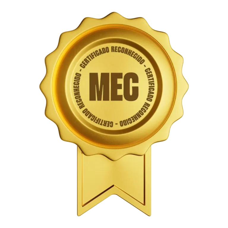 Selo do certificado da Formação